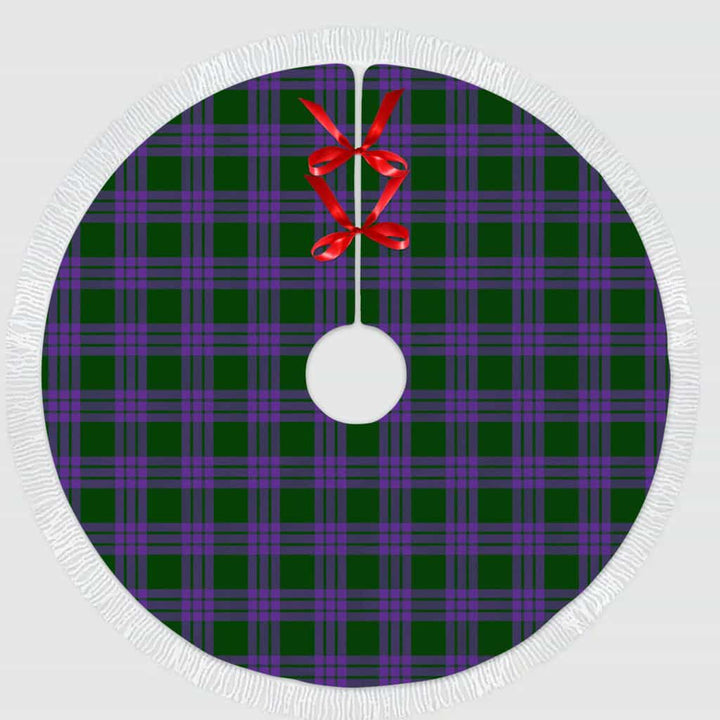 Scottish Elphinstone Clan Tartan Christmas Tree Skirt Tassels 1 Tartan Plaid