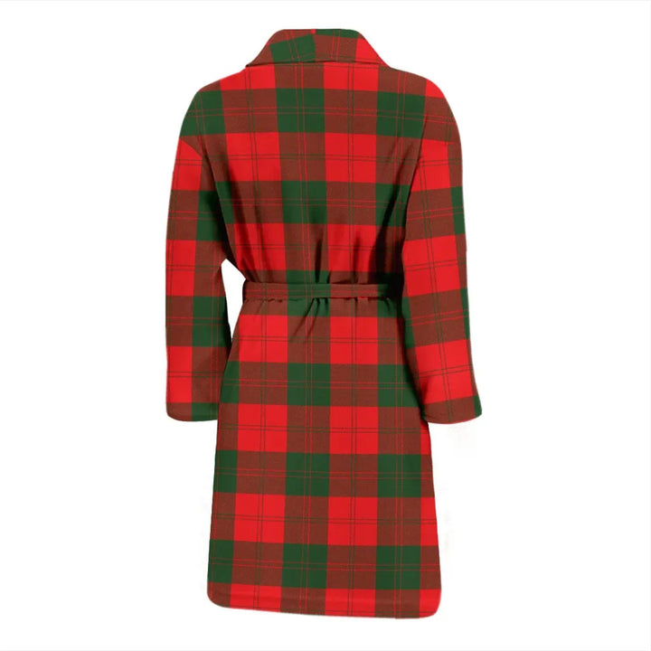 Scottish Erskine Modern Clan Tartan Bathrobe 2