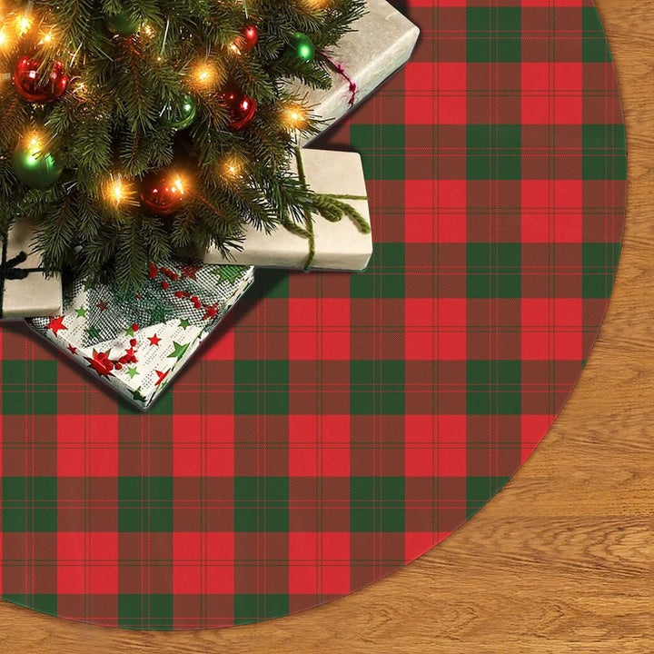 Scottish Erskine Modern Clan Tartan Christmas Tree Skirt No Tassels 2 Tartan Plaid