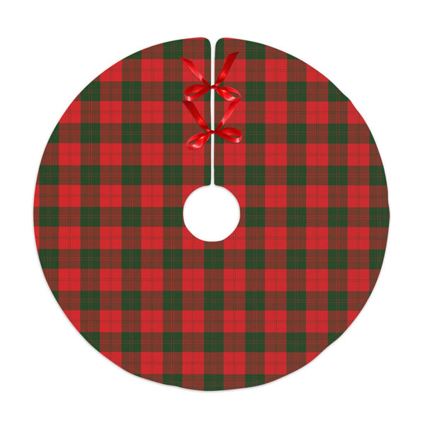 Scottish Erskine Modern Clan Tartan Christmas Tree Skirt No Tassels 1 Tartan Plaid