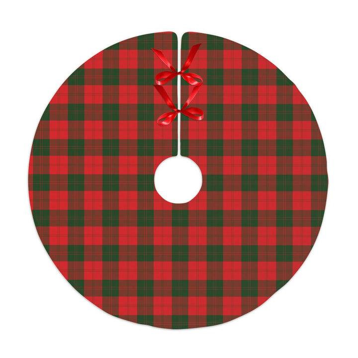 Scottish Erskine Modern Clan Tartan Christmas Tree Skirt No Tassels 1 Tartan Plaid