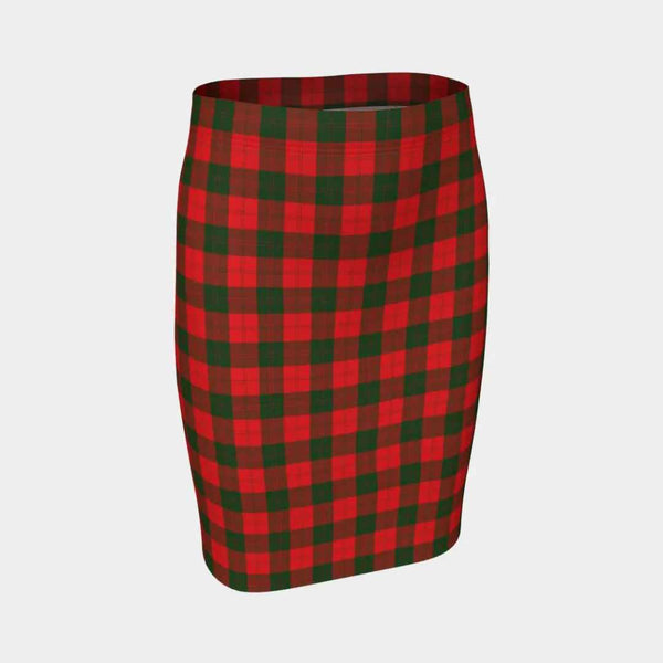 Scottish Erskine Modern Clan Tartan Fitted Skirt Tartan Plaid 1