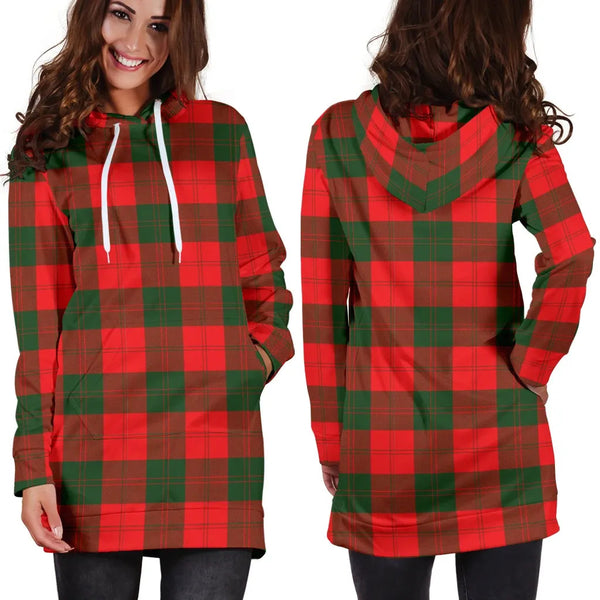 Scottish Erskine Modern Clan Tartan Hoodie Dress