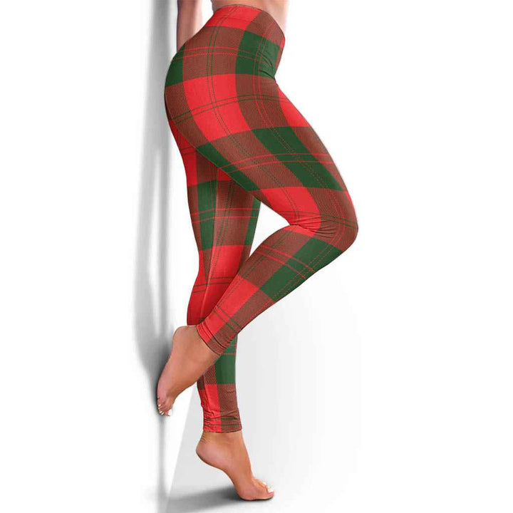 Scottish Erskine Modern Clan Tartan Women Leggings Tartan Plaid 4