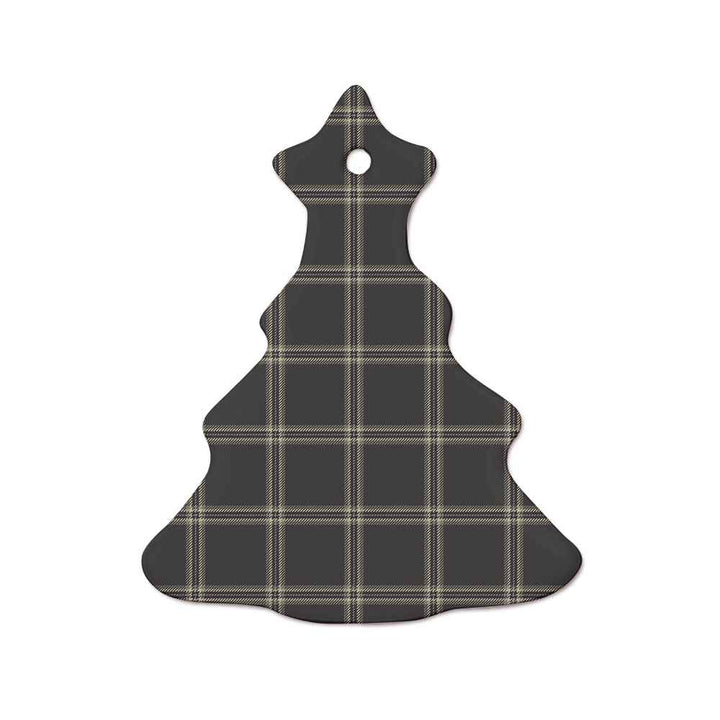 Scottish Eternity Clan Tartan Ceramic Ornament  Tree Shape Tartan Plaid