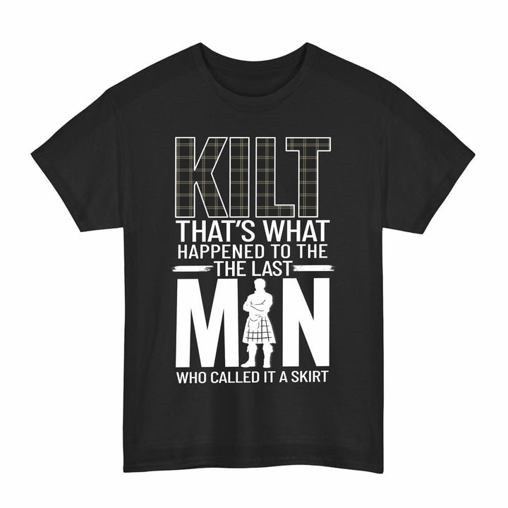 Scottish Eternity Clan Tartan Funny Scotland Kilt T-Shirt Tartan Plaid Black Color
