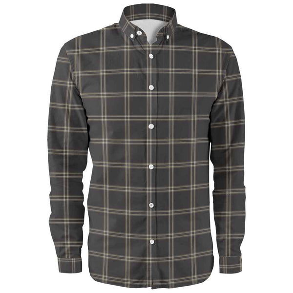 Scottish Eternity Clan Tartan Long Sleeve Shirt Front Side Tartan Plaid