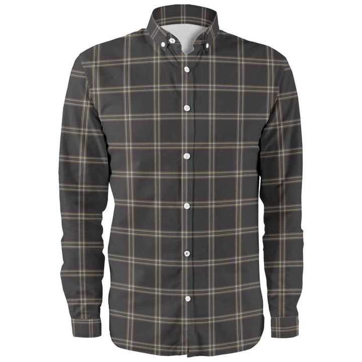 Scottish Eternity Clan Tartan Long Sleeve Shirt Front Side Tartan Plaid