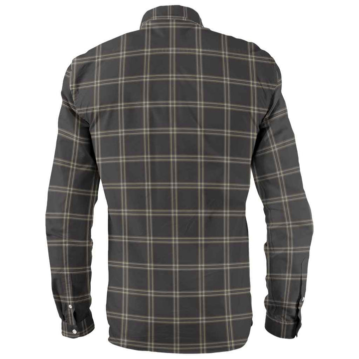 Scottish Eternity Clan Tartan Long Sleeve Shirt Back Side Tartan Plaid
