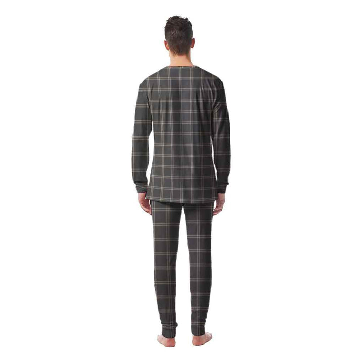 Scottish Eternity Clan Tartan Pajama Set Men Back Side Tartan Plaid