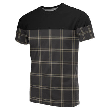 Scottish Eternity Clan Tartan T-Shirt Horizontal Style Front Side Tartan Plaid