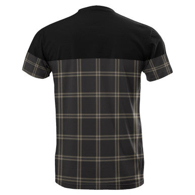Scottish Eternity Clan Tartan T-Shirt Horizontal Style Back Side Tartan Plaid
