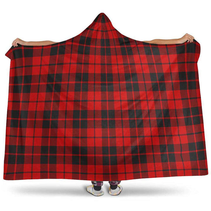 Scottish Ettrick District Clan Tartan Hooded Blanket Tartan Plaid 1