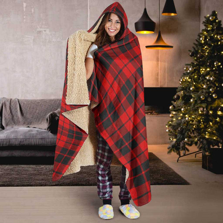 Scottish Ettrick District Clan Tartan Hooded Blanket Tartan Plaid 6
