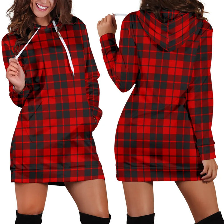Scottish Ettrick District Clan Tartan Hoodie Dress