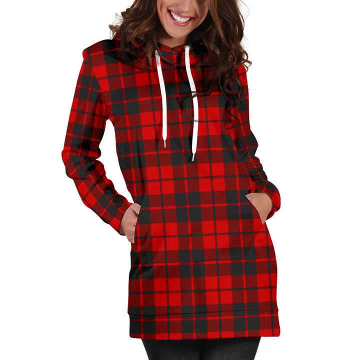 Scottish Ettrick District Clan Tartan Hoodie Dress