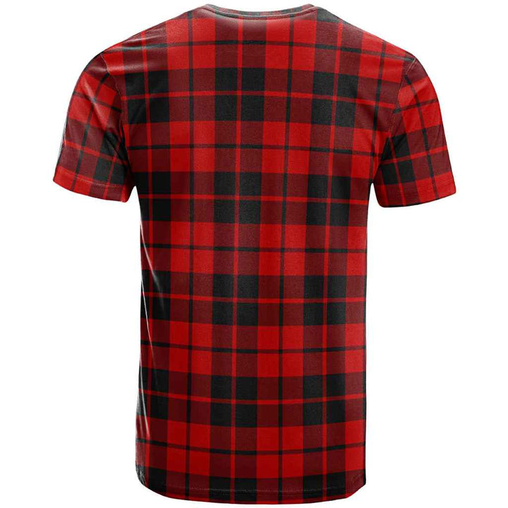 Scottish Ettrick District Clan Tartan T-Shirt Back Side Tartan Plaid