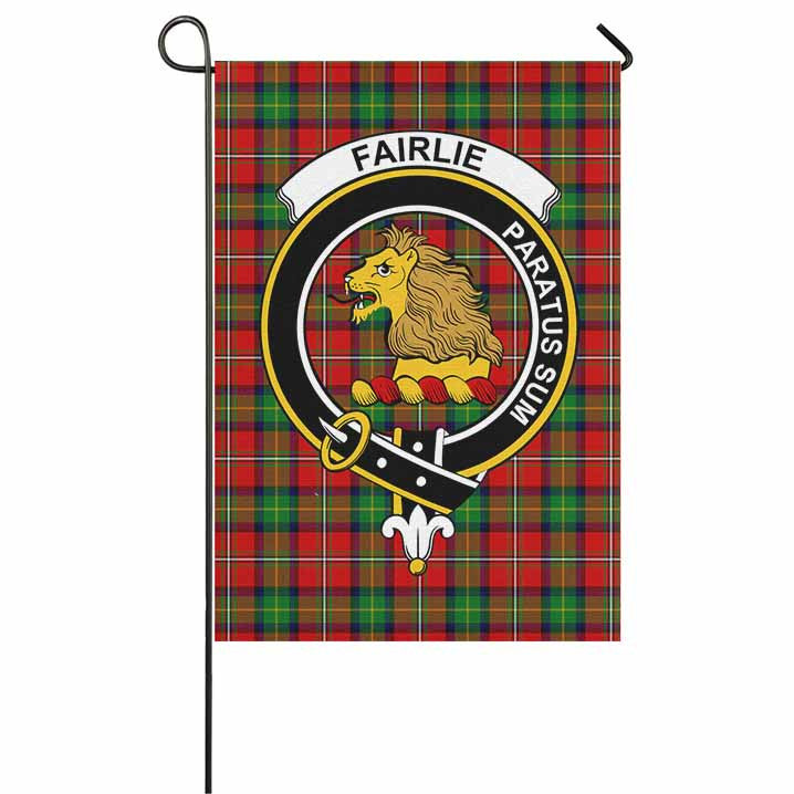 Coloraco Flag Scottish Fairlie Clan Badge Tartan Garden Flag | Tartanplaid.co ...