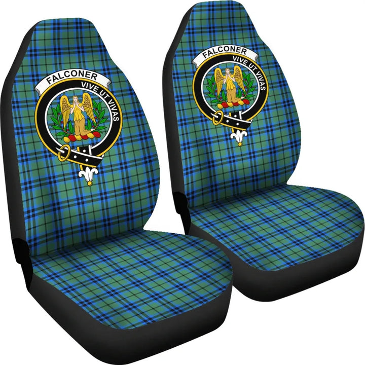 Scottish Falconer Clan Crest Tartan Car Seat Covers 4