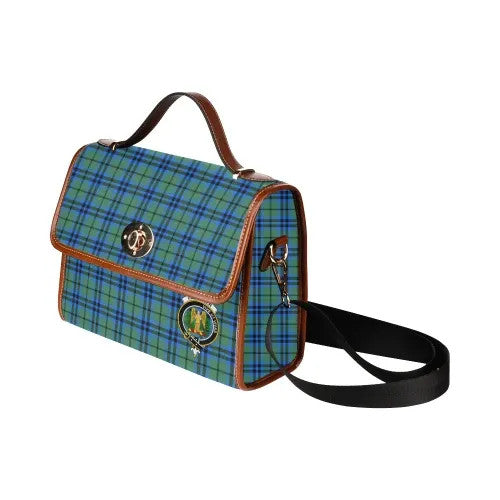 Scottish Falconer Clan Crest Tartan Waterproof Canvas Bag Tartan Plaid 4