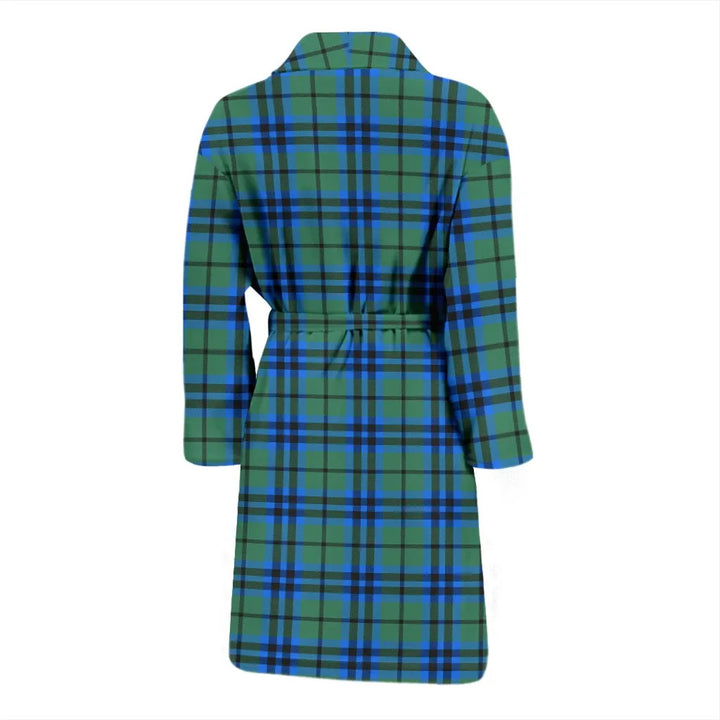 Scottish Falconer Clan Tartan Bathrobe 2