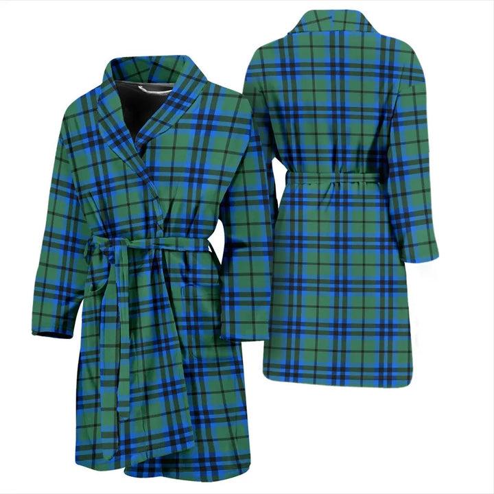 Scottish Falconer Clan Tartan Bathrobe 3