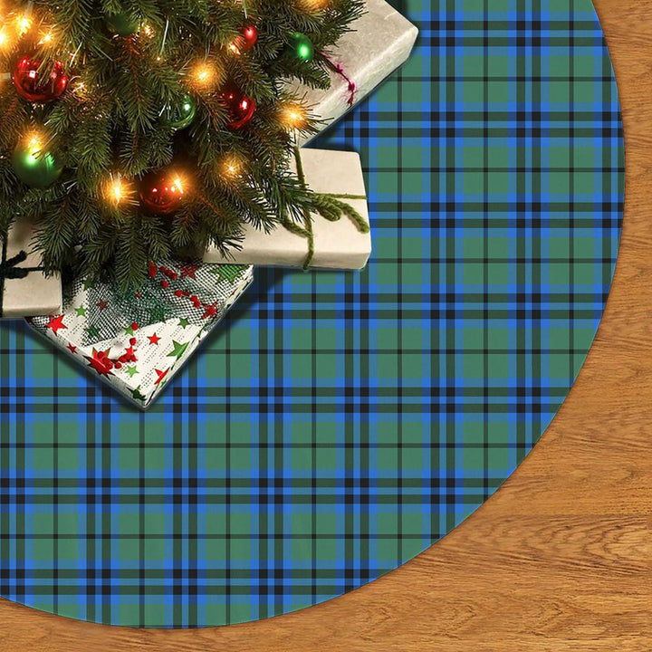 Scottish Falconer Clan Tartan Christmas Tree Skirt No Tassels 2 Tartan Plaid
