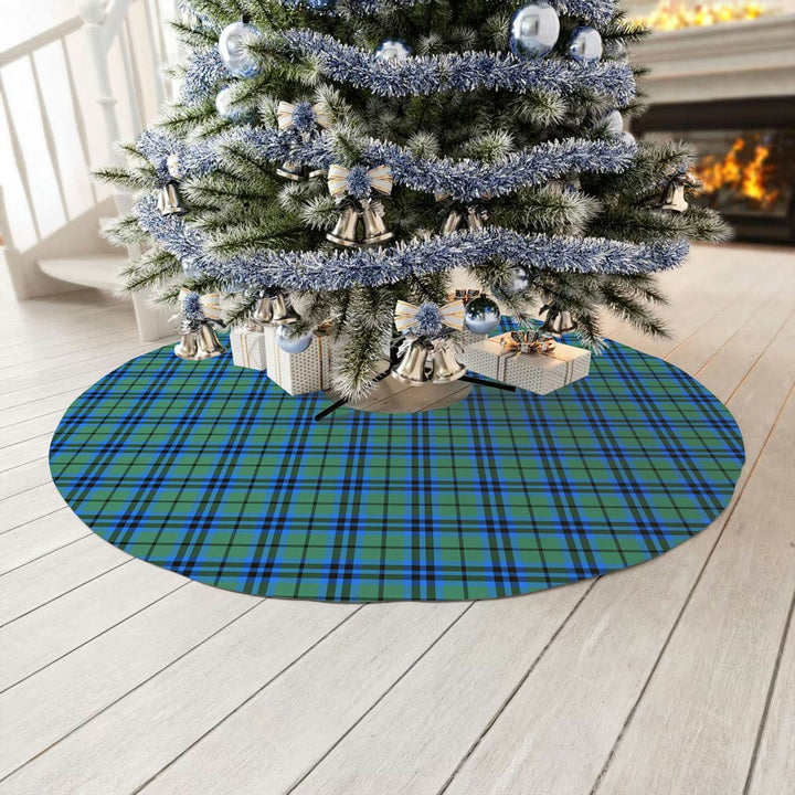 Scottish Falconer Clan Tartan Christmas Tree Skirt No Tassels 3 Tartan Plaid