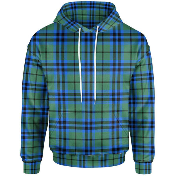 Scottish Falconer Clan Tartan Hoodie Front Side Tartan Plaid