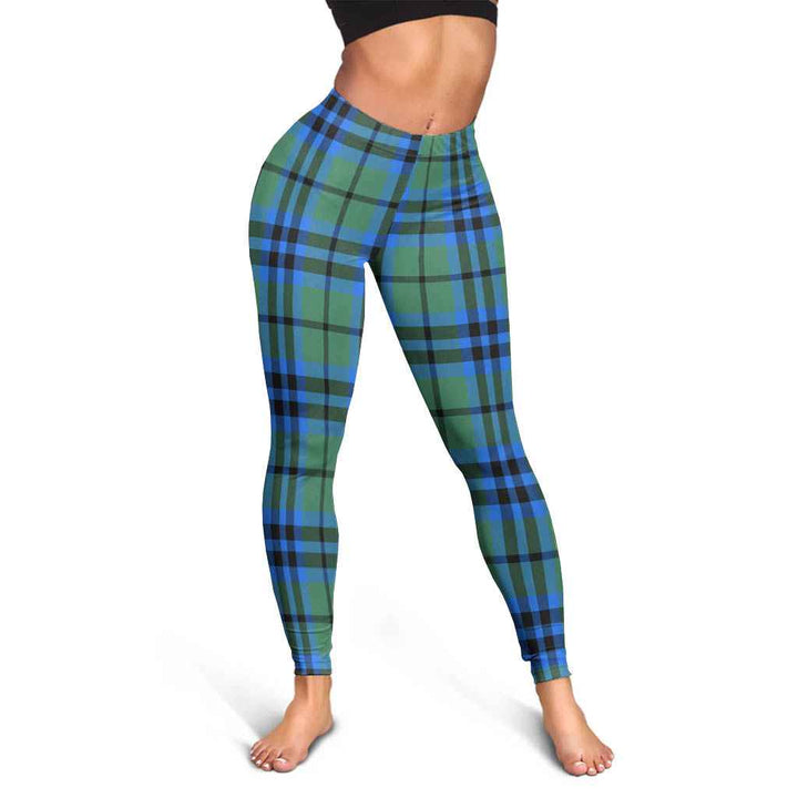 Scottish Falconer Clan Tartan Women Leggings Tartan Plaid 3
