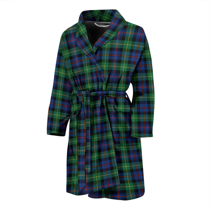 Scottish Farquharson Ancient Clan Tartan Bathrobe 2