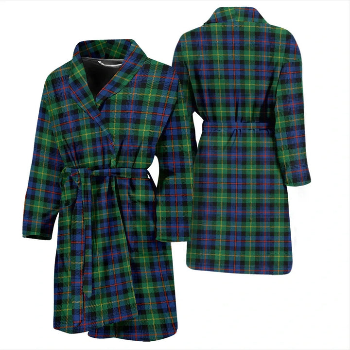 Scottish Farquharson Ancient Clan Tartan Bathrobe 3
