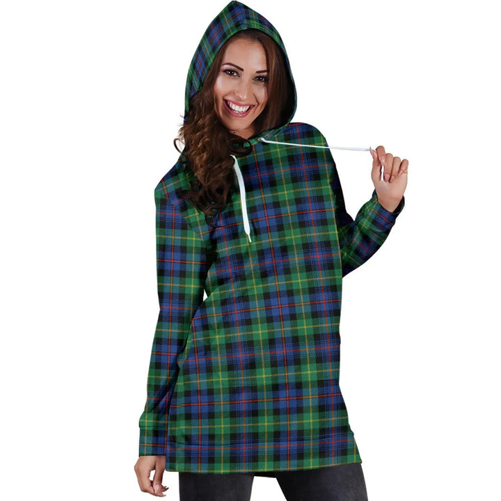 Scottish Farquharson Ancient Clan Tartan Hoodie Dress