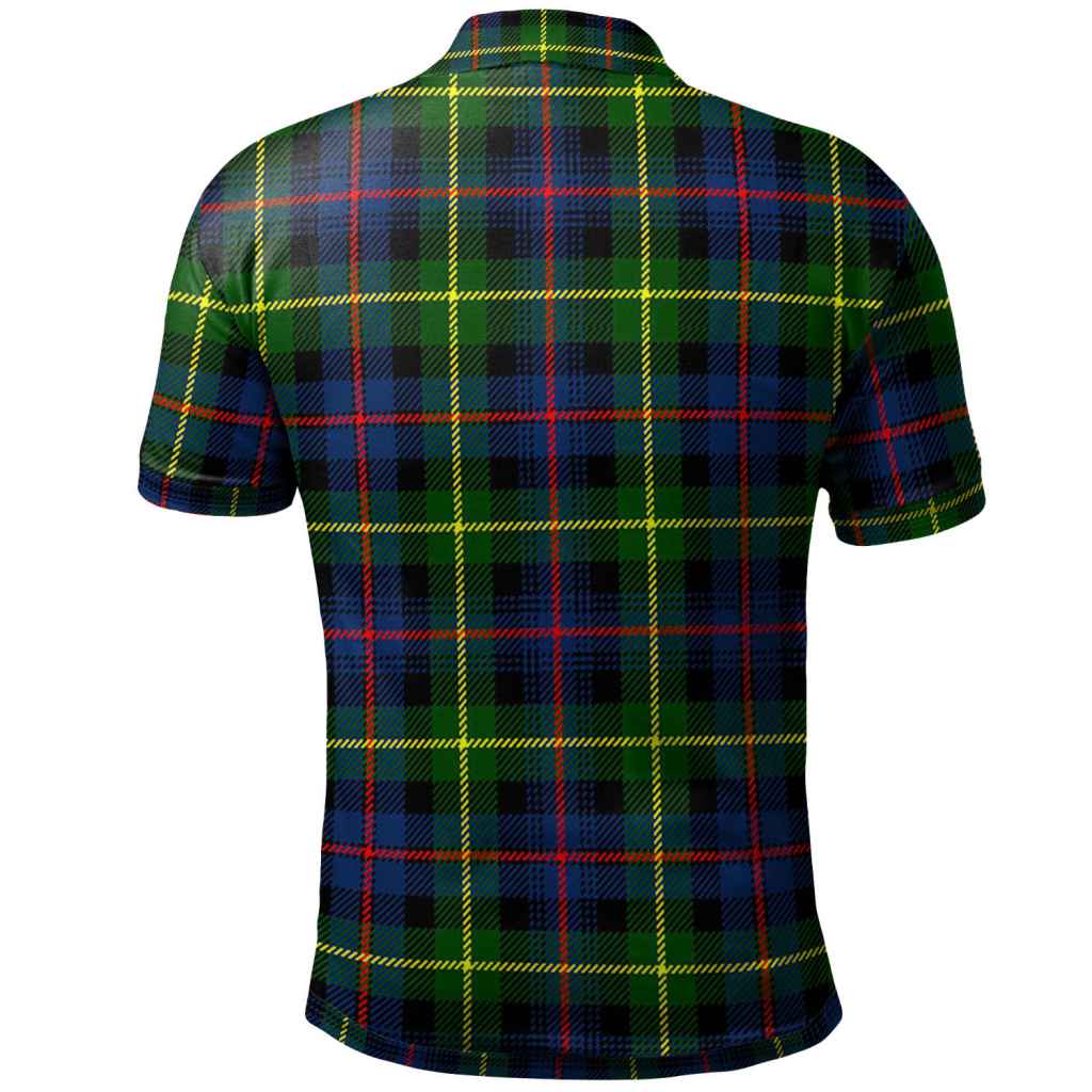 Farquharson Weathered Tartan Polo Shirt - Alba Celtic Style