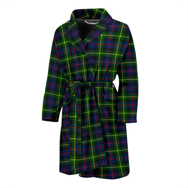 Scottish Farquharson Modern Clan Tartan Bathrobe 2