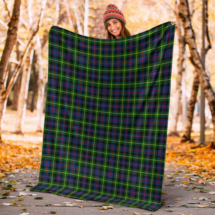 Scottish Farquharson Modern Clan Tartan Blanket Tartan Plaid 4