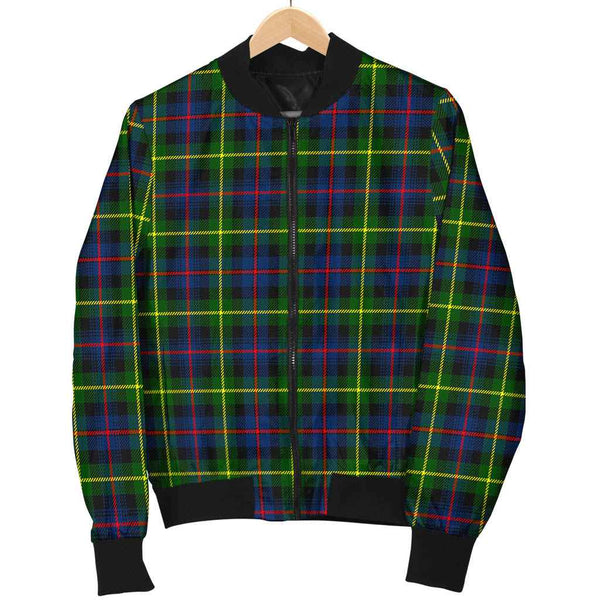Scottish Farquharson Modern Clan Tartan Bomber Jacket Tartan Plaid 1