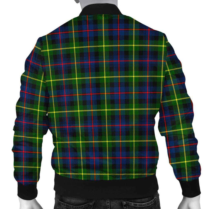 Scottish Farquharson Modern Clan Tartan Bomber Jacket Tartan Plaid 3