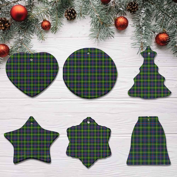 Scottish Farquharson Modern Clan Tartan Ceramic Ornament All Tartan Plaid