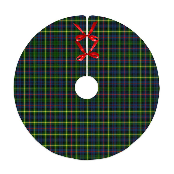 Scottish Farquharson Modern Clan Tartan Christmas Tree Skirt No Tassels 1 Tartan Plaid