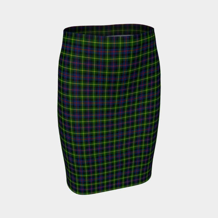 Scottish Farquharson Modern Clan Tartan Fitted Skirt Tartan Plaid 1