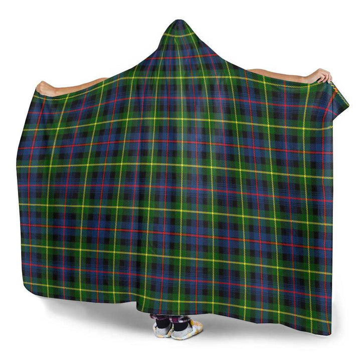 Scottish Farquharson Modern Clan Tartan Hooded Blanket Tartan Plaid 3