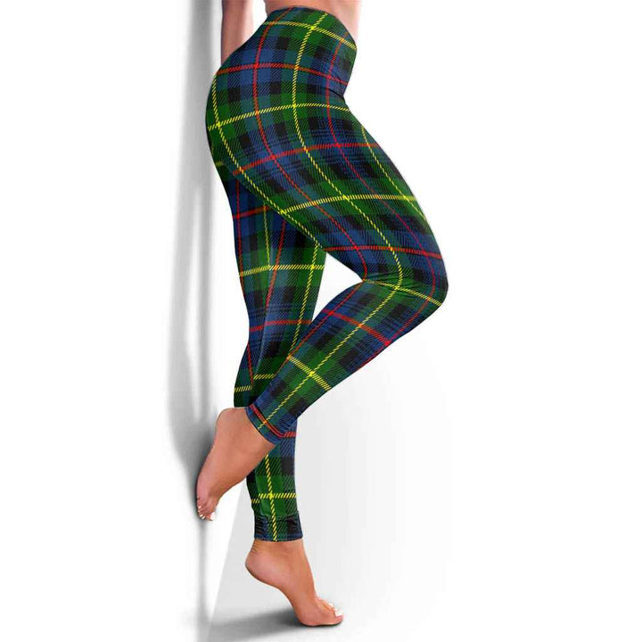 Scottish Farquharson Modern Clan Tartan Women Leggings Tartan Plaid 4
