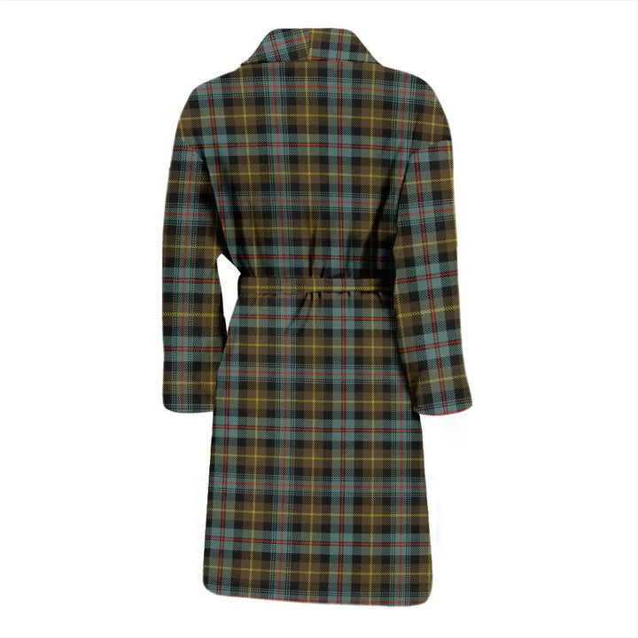 Scottish Farquharson Weathered Clan Tartan Bathrobe 2