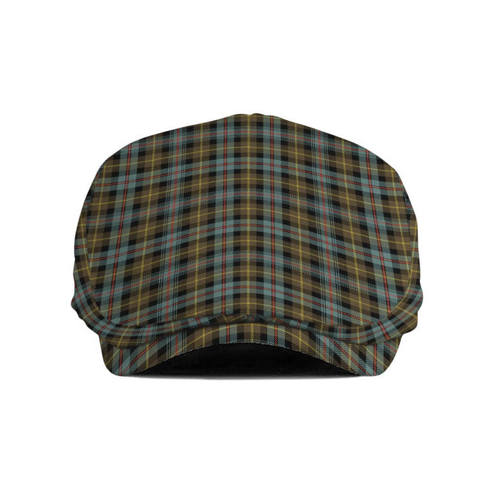 Scottish Farquharson Weathered Clan Tartan Flat Cap Tartan Plaid 1