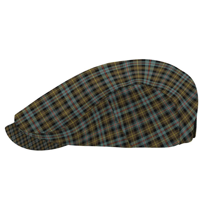 Scottish Farquharson Weathered Clan Tartan Flat Cap Tartan Plaid 3