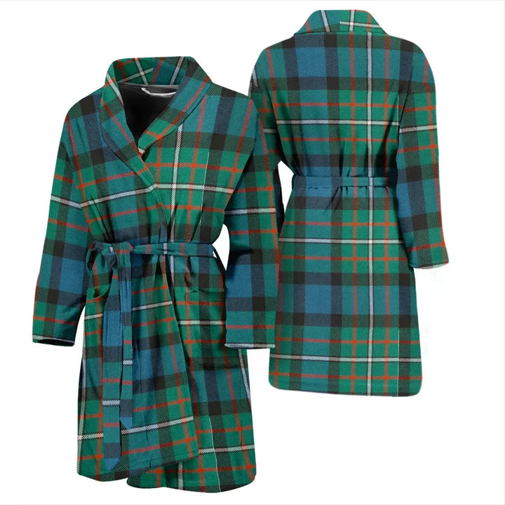 Scottish Ferguson Ancient Clan Tartan Bathrobe 3