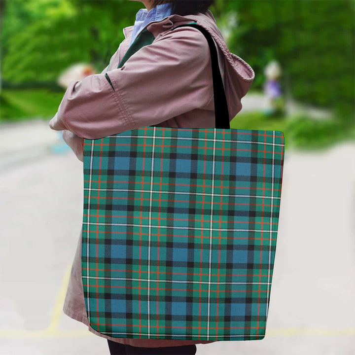 Scottish Ferguson Ancient Clan Tartan Canvas Bag With Shoulder Strap Tartan Plaid 2