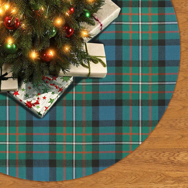 Scottish Ferguson Ancient Clan Tartan Christmas Tree Skirt No Tassels 2 Tartan Plaid