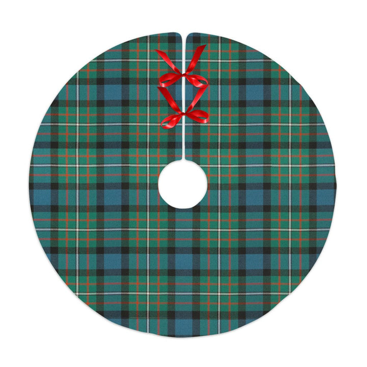 Scottish Ferguson Ancient Clan Tartan Christmas Tree Skirt No Tassels 1 Tartan Plaid